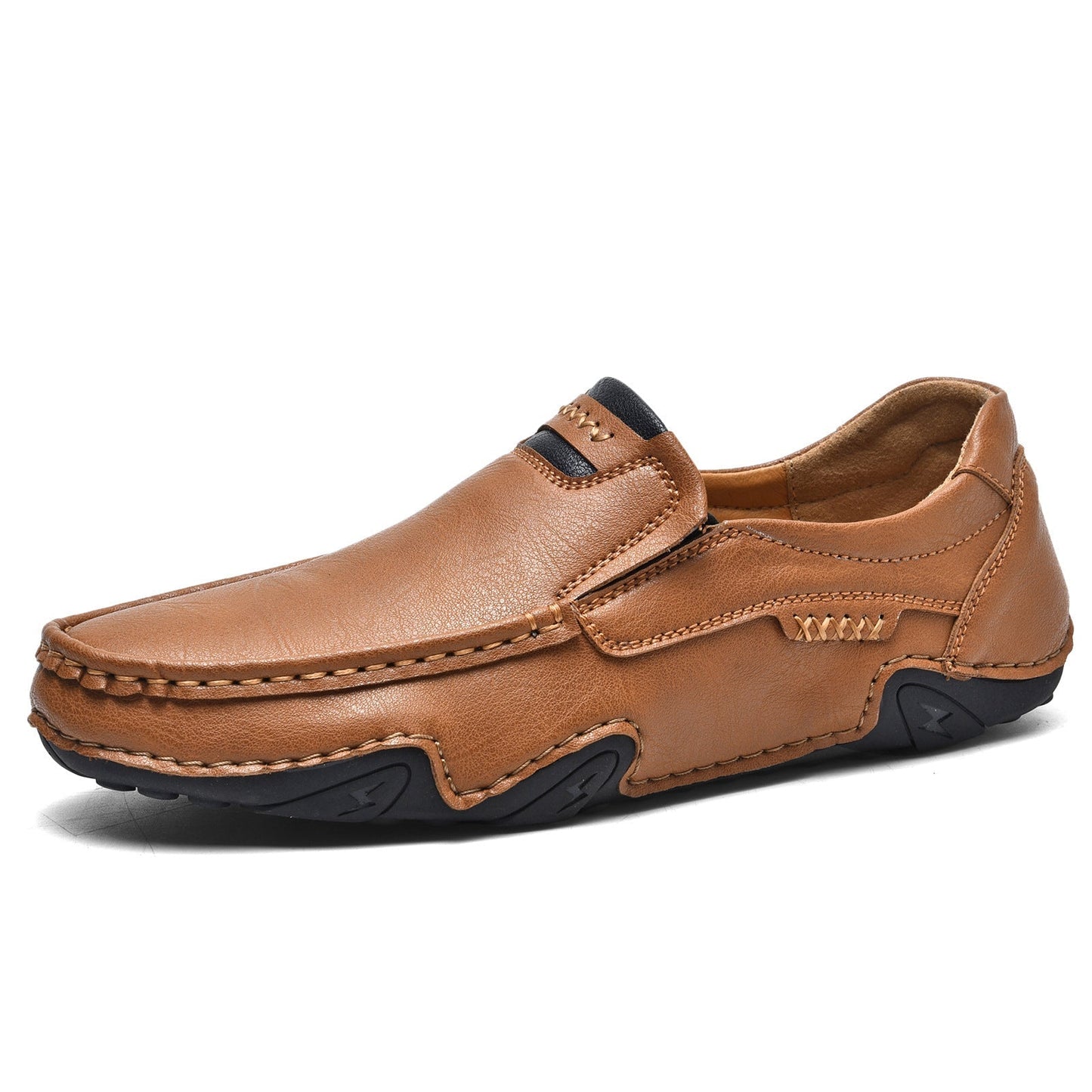 Men's Slip-On Casual Loafers with Cushioned Insole
