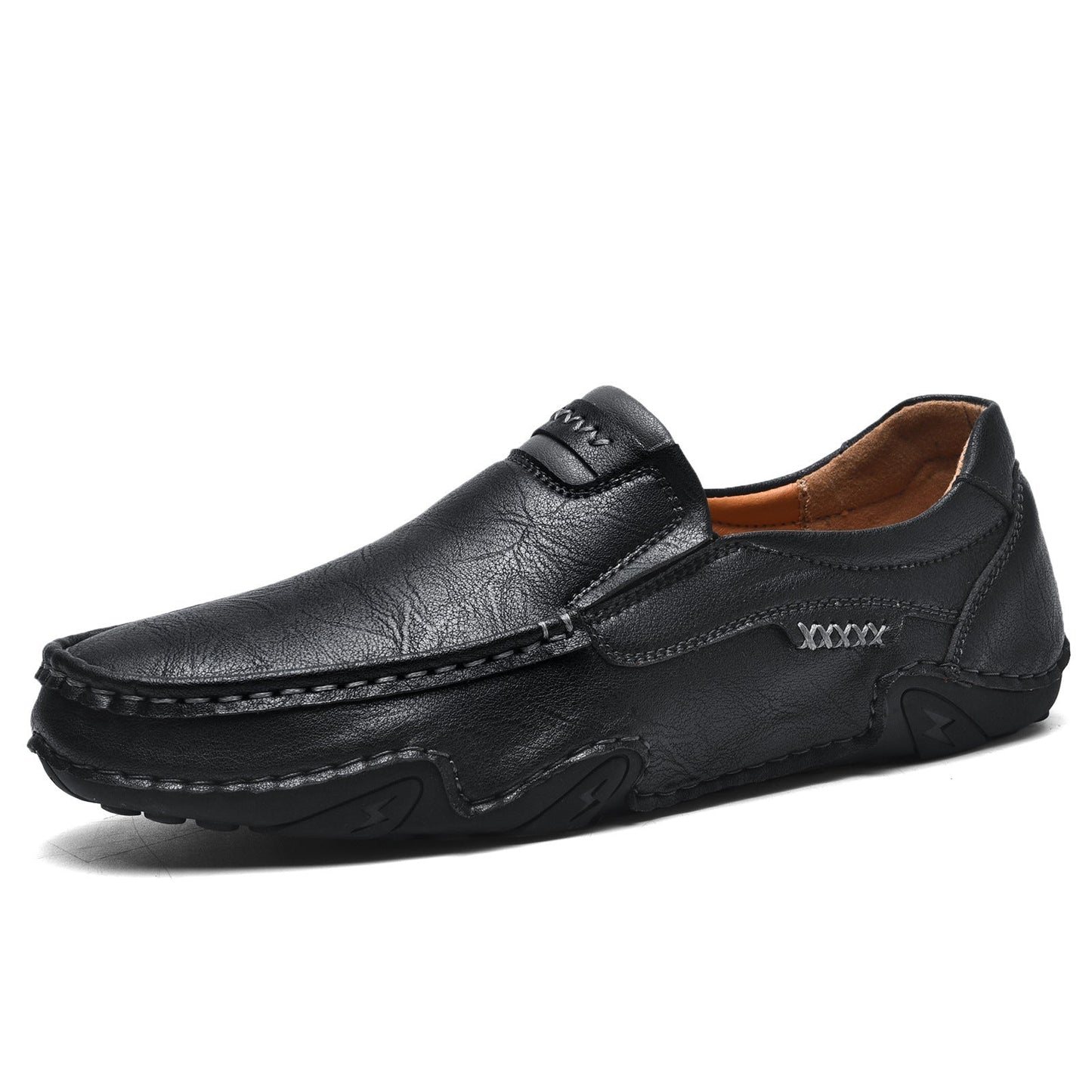 Men's Slip-On Casual Loafers with Cushioned Insole