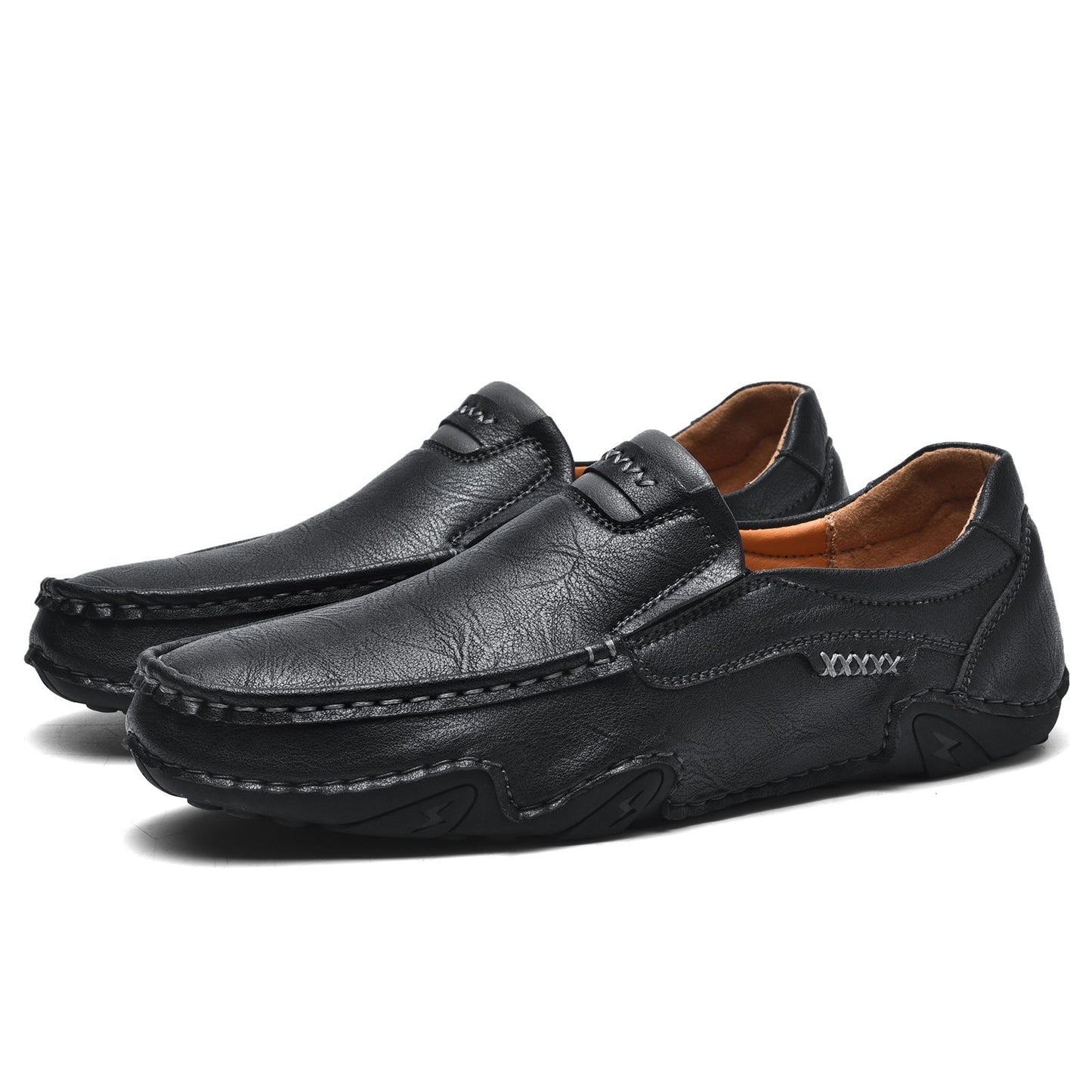 Men's Slip-On Casual Loafers with Cushioned Insole