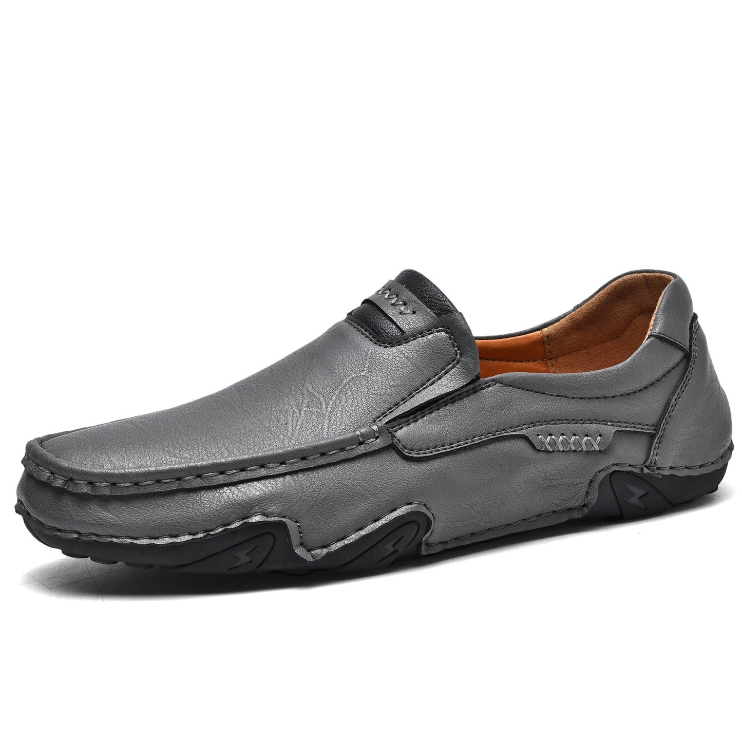 Men's Slip-On Casual Loafers with Cushioned Insole