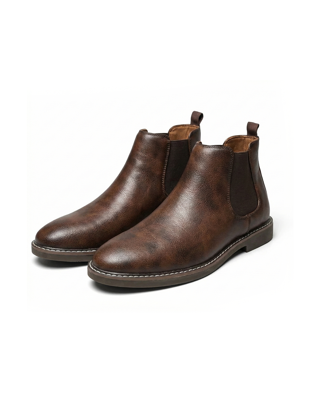 Premium Men's Slip-On Chelsea Boots for All-Day Comfort