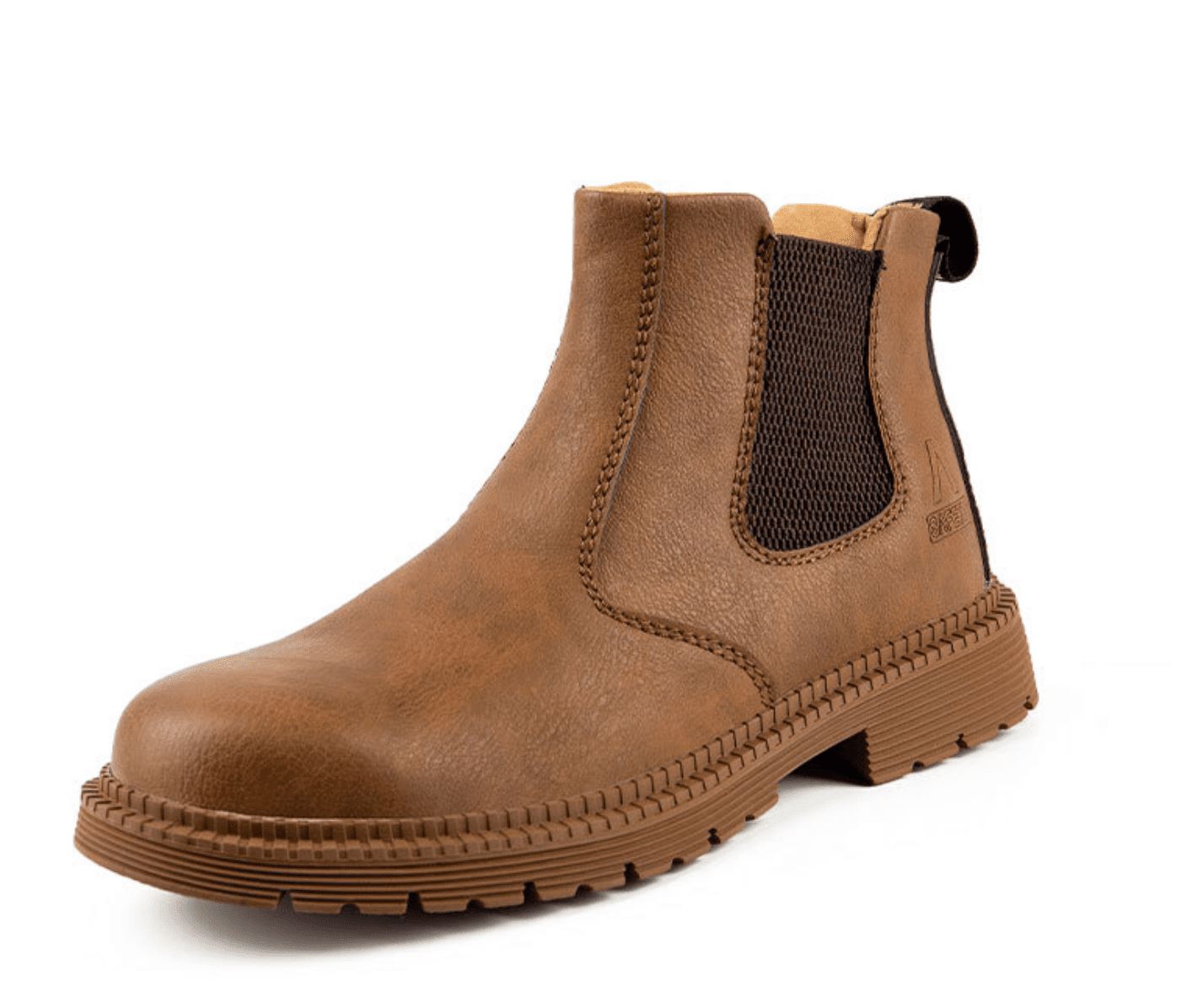 Men's Slip-On Classic Chelsea Boots with Cushioned Insole
