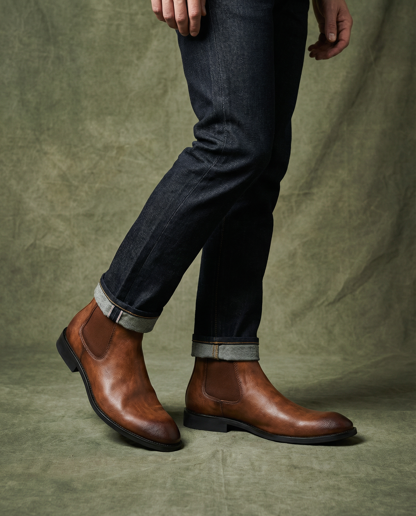 Men's Premium Full-Grain Classic Chelsea Boots