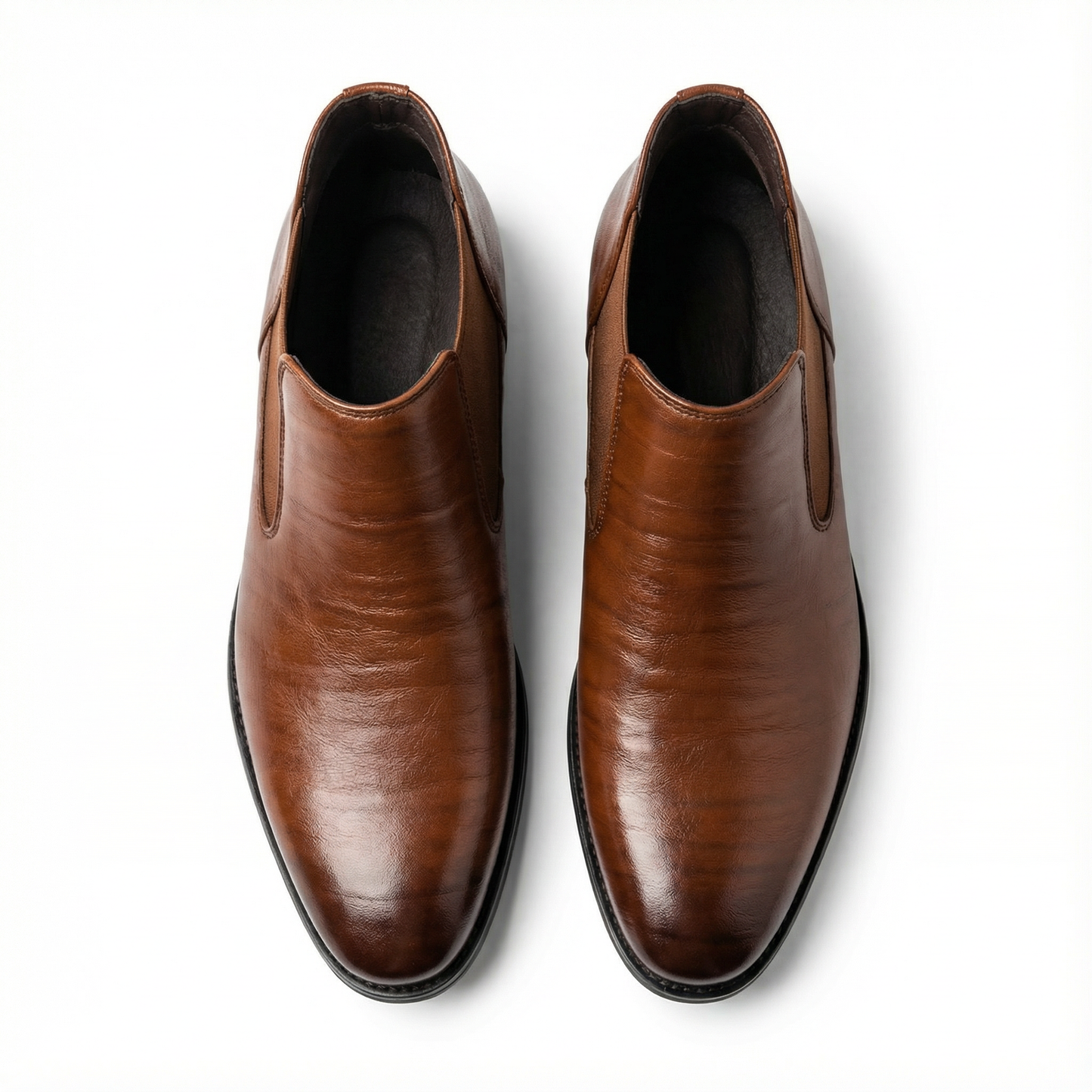 Men's Premium Smooth Leather Chelsea Boots