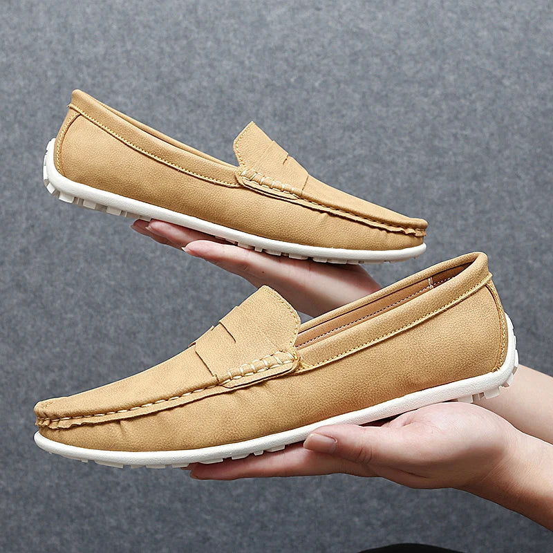 Men's Premium Hand-Stitched Classic Penny Loafers