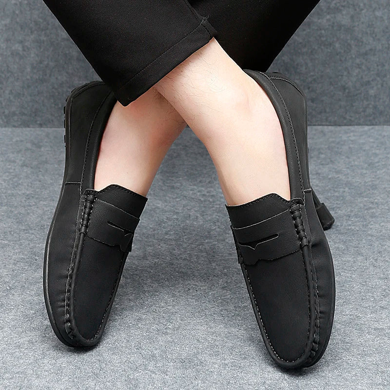 Men's Premium Hand-Stitched Classic Penny Loafers