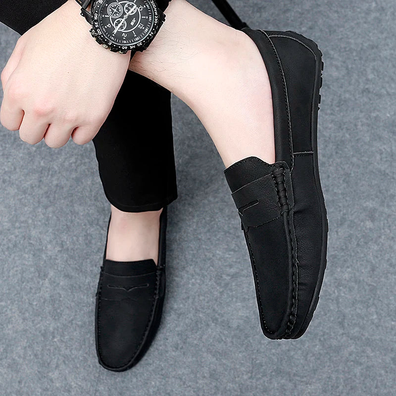 Men's Premium Hand-Stitched Classic Penny Loafers