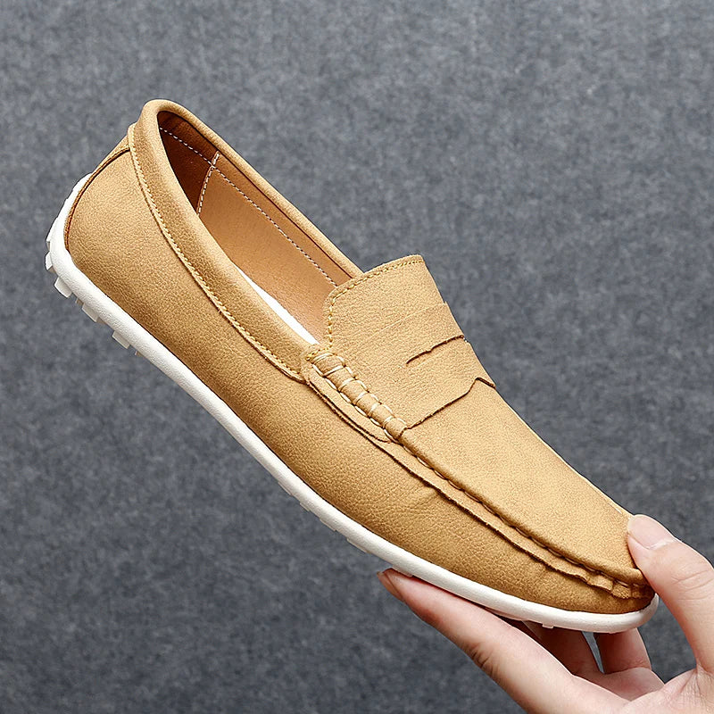 Men's Premium Hand-Stitched Classic Penny Loafers