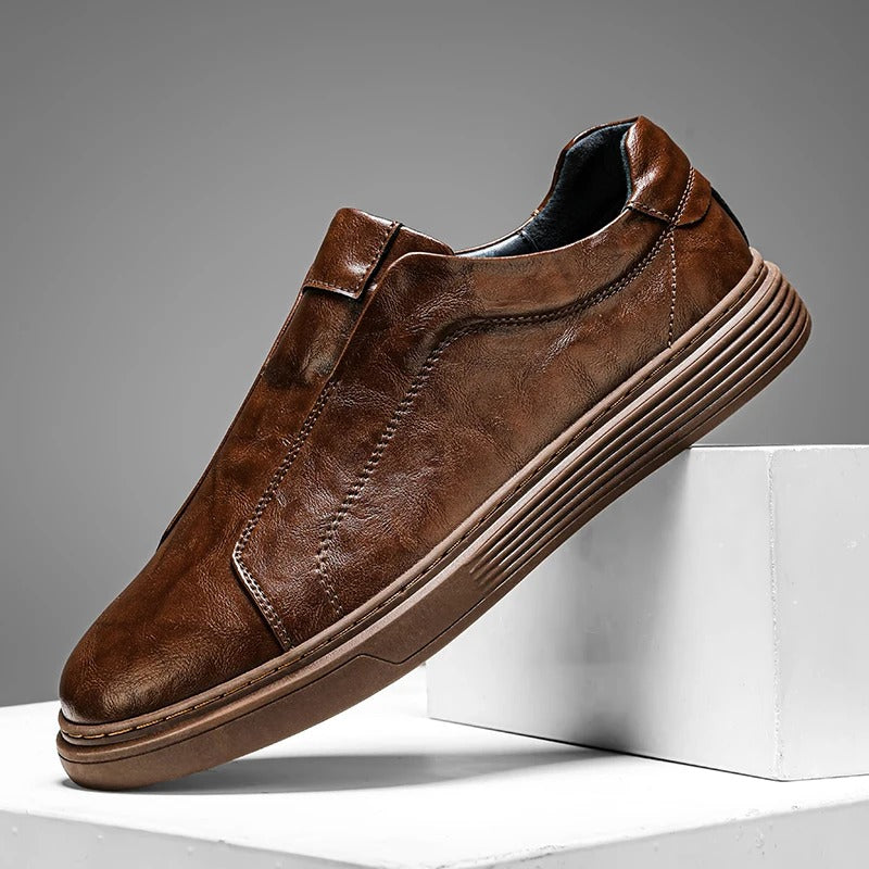 Men's Laceless Slip-On Casual Sneakers