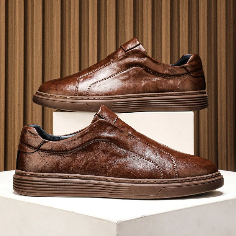 Men's Laceless Slip-On Casual Sneakers