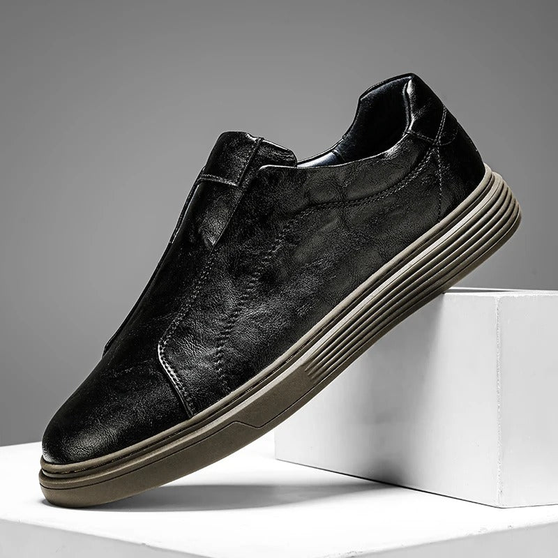 Men's Laceless Slip-On Casual Sneakers