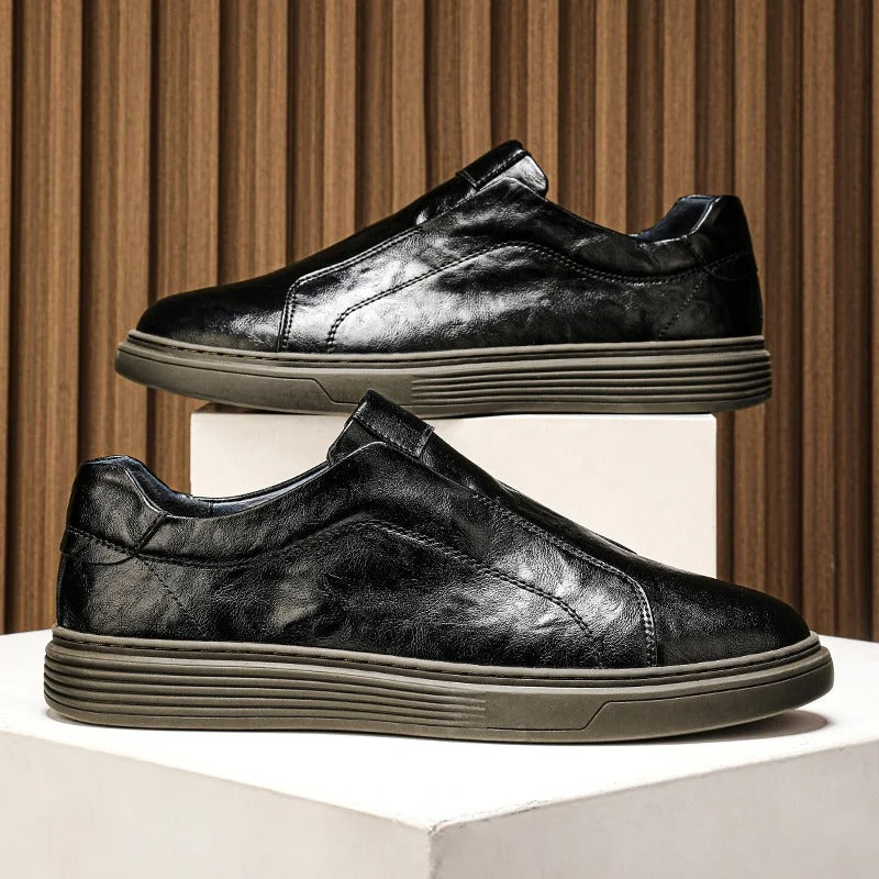 Men's Laceless Slip-On Casual Sneakers