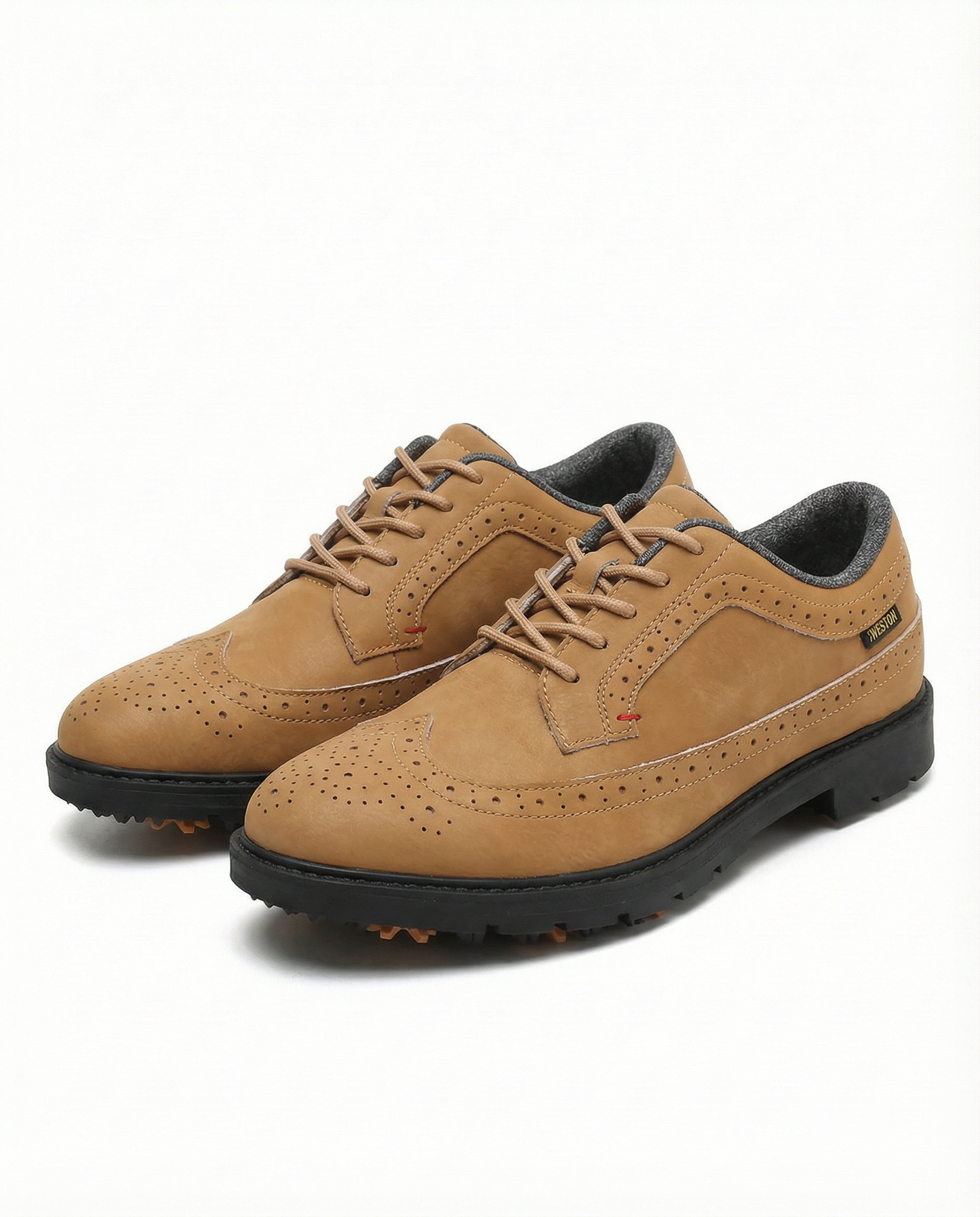 Men's Comfort Derby Shoes with Lugged Sole for Active Lifestyles