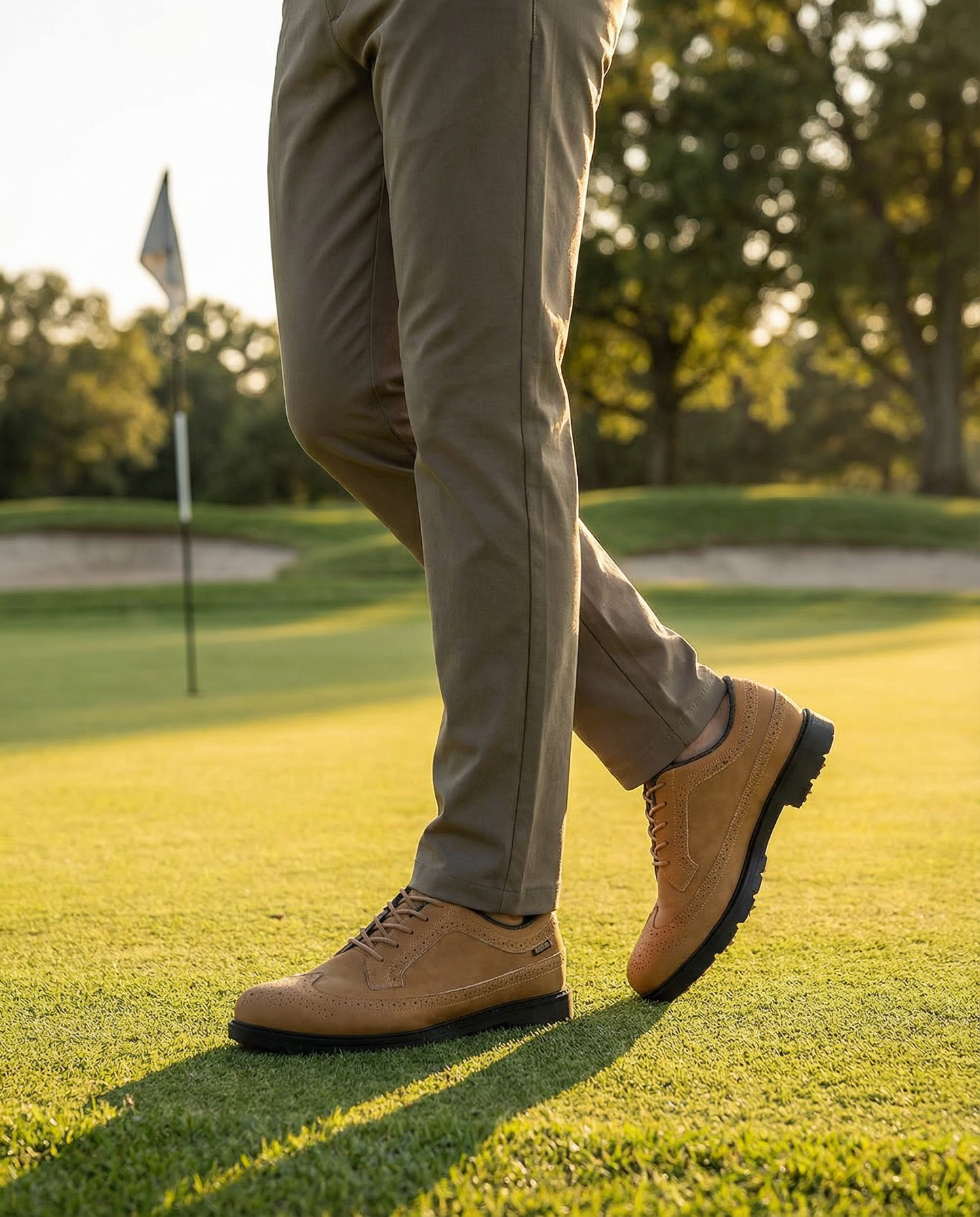 Men's Comfort Derby Shoes with Lugged Sole for Active Lifestyles