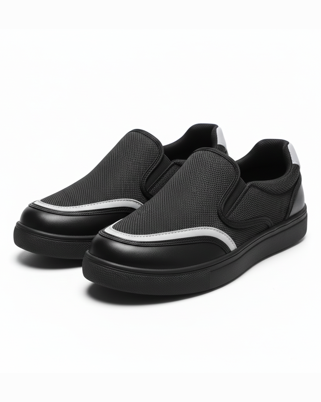 Men's Slip-On Deck Loafers with Cushioned Insole
