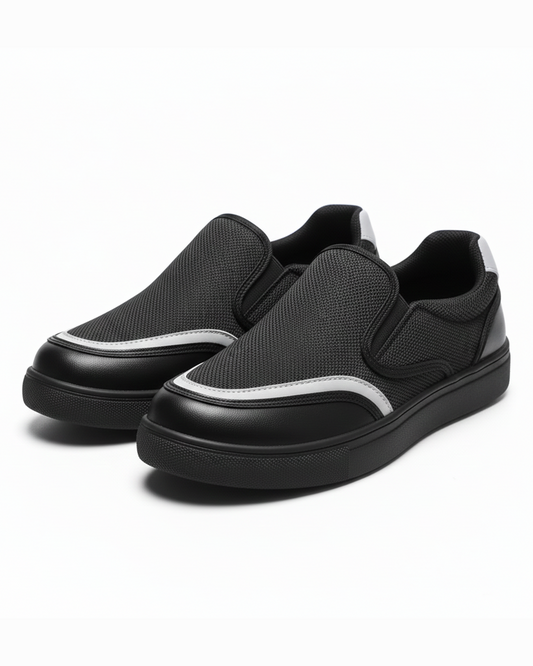 Men's Slip-On Deck Loafers with Cushioned Insole