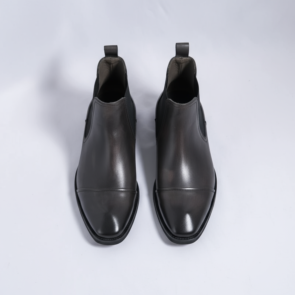 Men's Hand-Burnished Classic Chelsea Boots