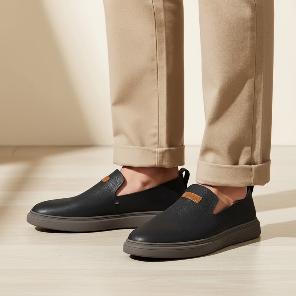 Men's Slip-On Classic Casual Loafers for All-Day Comfort