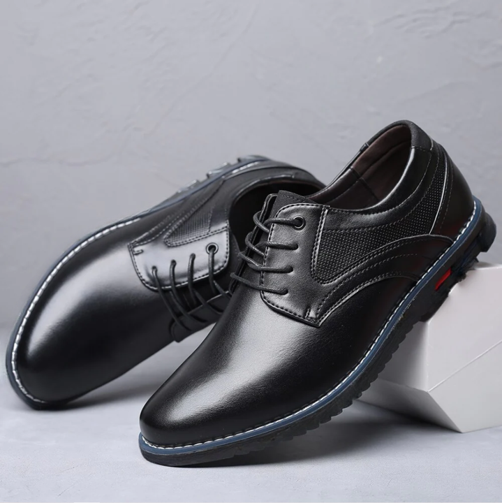 Men's Comfort Classic Dress Shoes with Breathable Lining