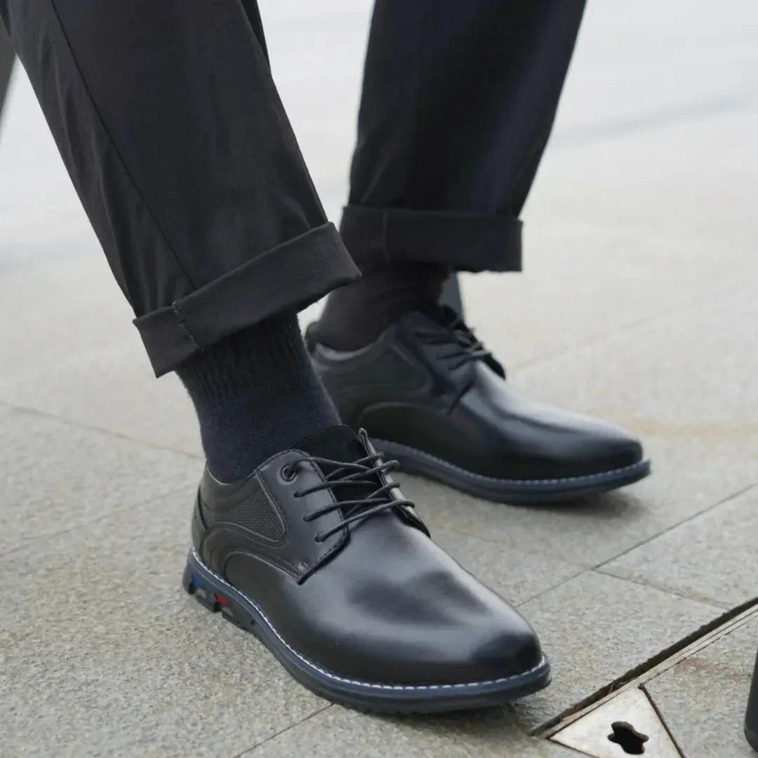 Men's Comfort Classic Dress Shoes with Breathable Lining