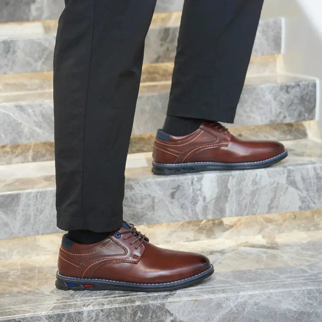 Men's Comfort Classic Dress Shoes with Breathable Lining