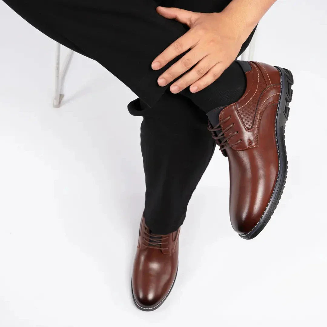 Men's Comfort Classic Dress Shoes with Breathable Lining