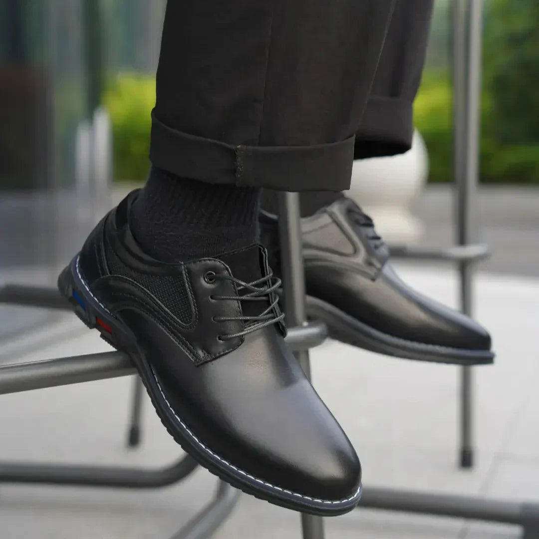 Men's Comfort Classic Dress Shoes with Breathable Lining