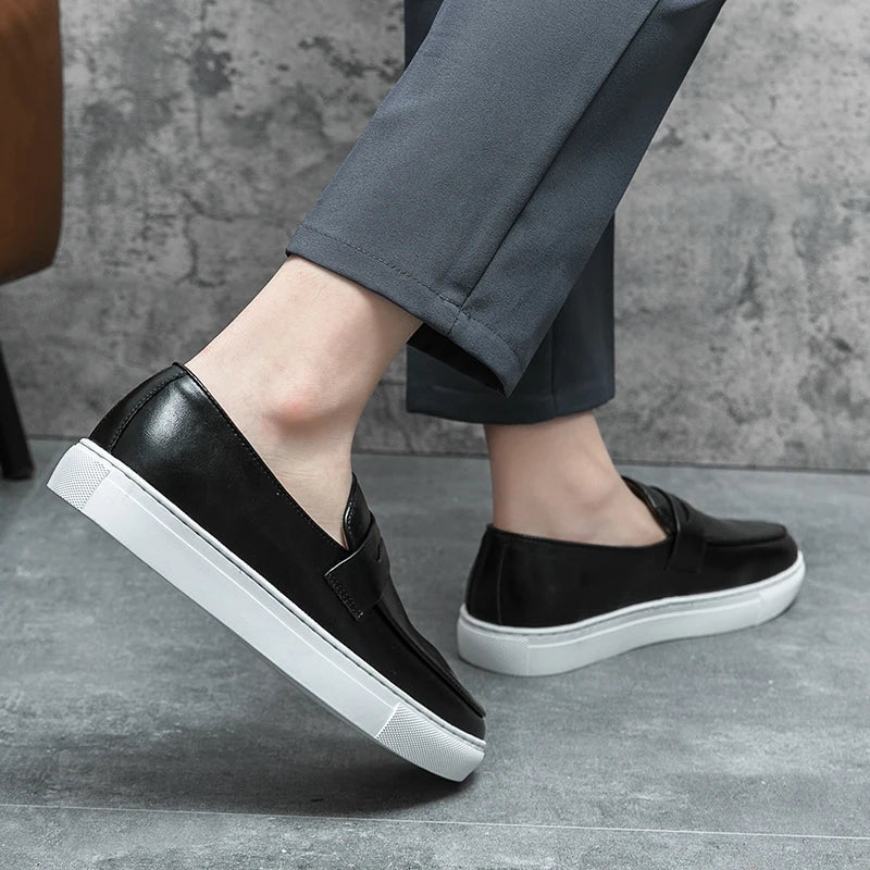 Men's Premium Classic Penny Loafers with Lightweight Sole
