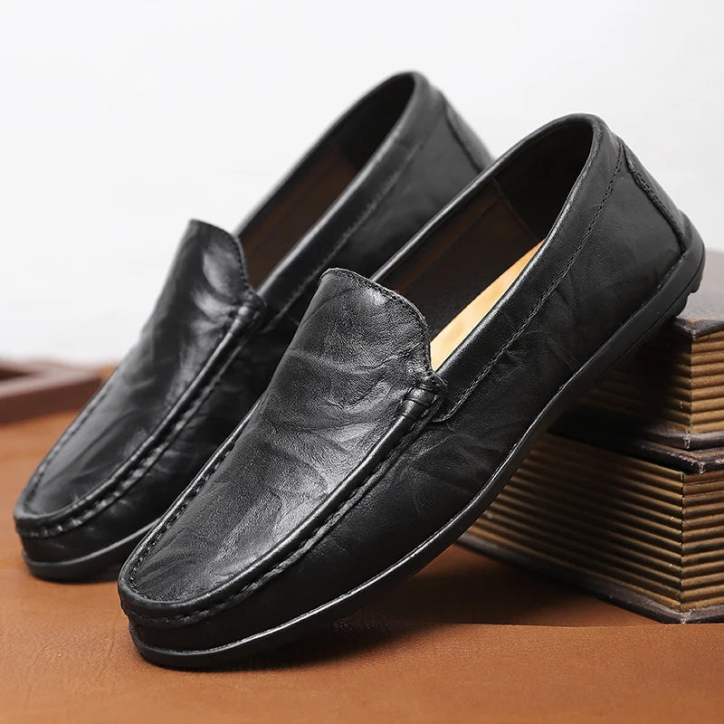 Men's Premium Slip-On Loafers for Comfort and Style