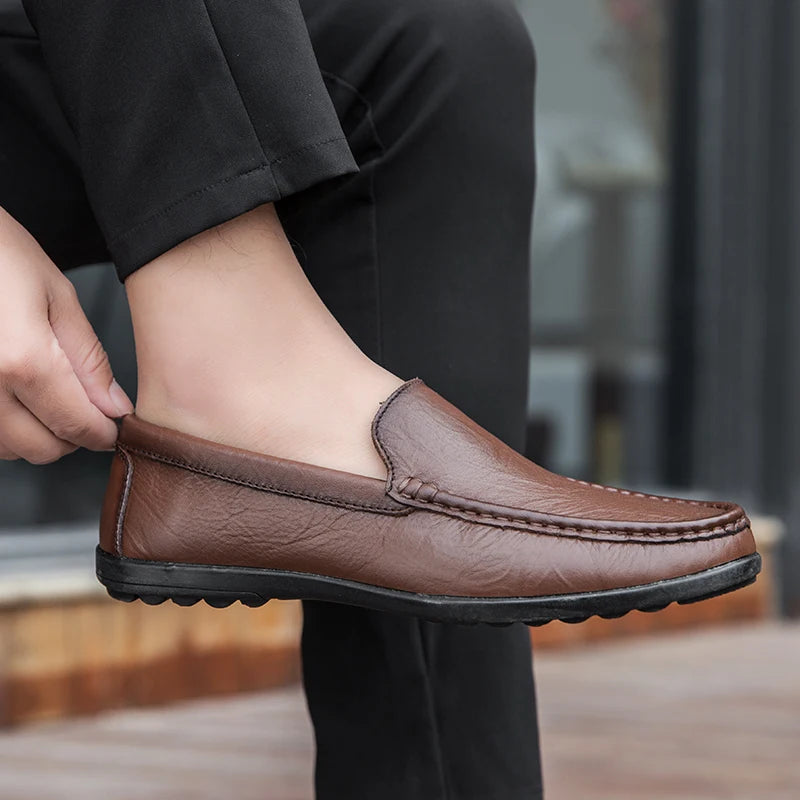 Men's Premium Slip-On Loafers for Comfort and Style