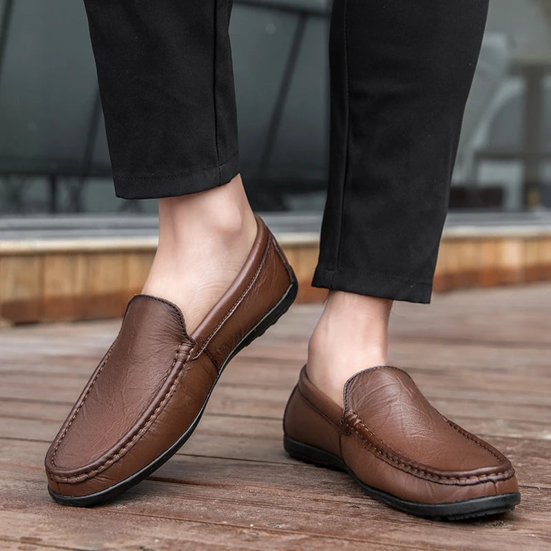 Men's Premium Slip-On Loafers for Comfort and Style