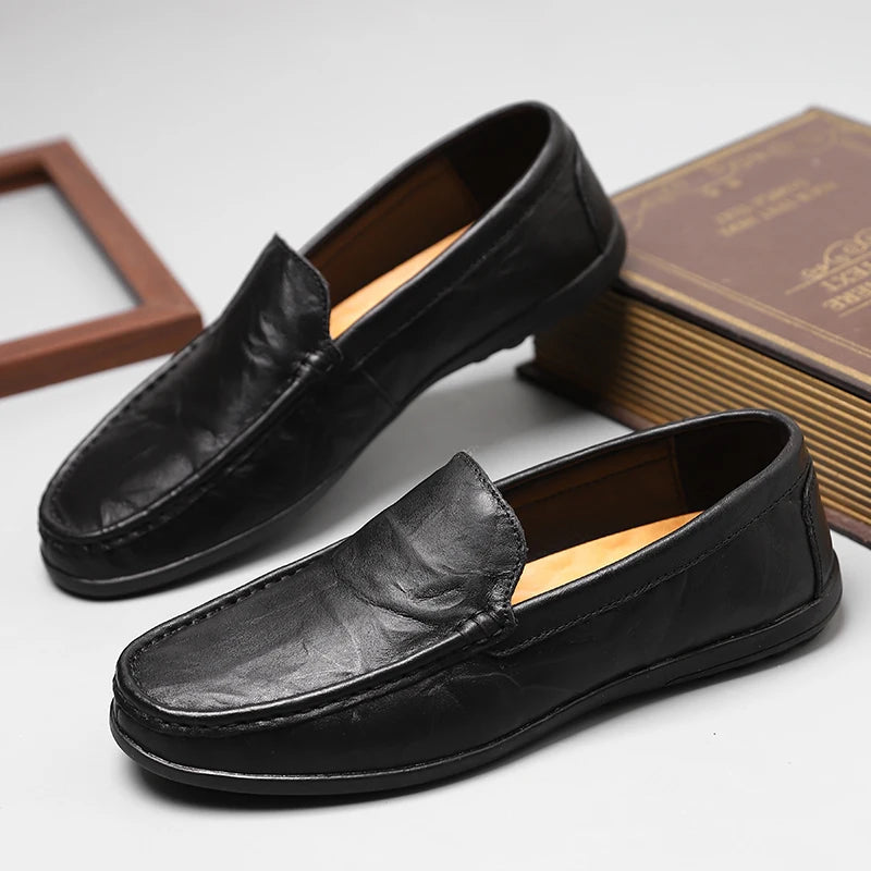 Men's Premium Slip-On Loafers for Comfort and Style