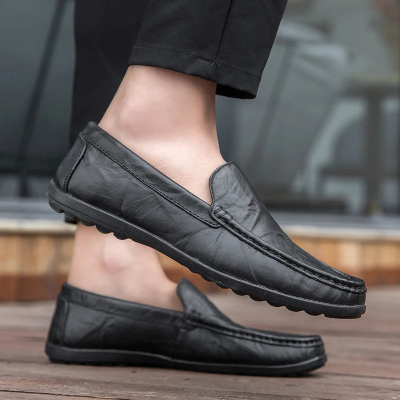 Men's Premium Slip-On Loafers for Comfort and Style