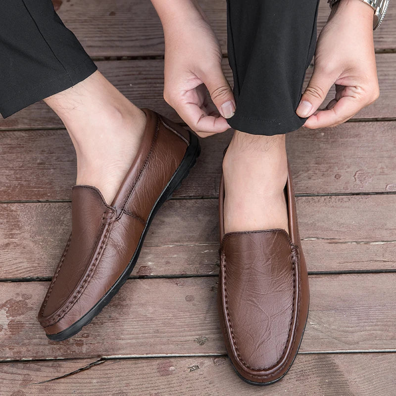 Men's Premium Slip-On Loafers for Comfort and Style