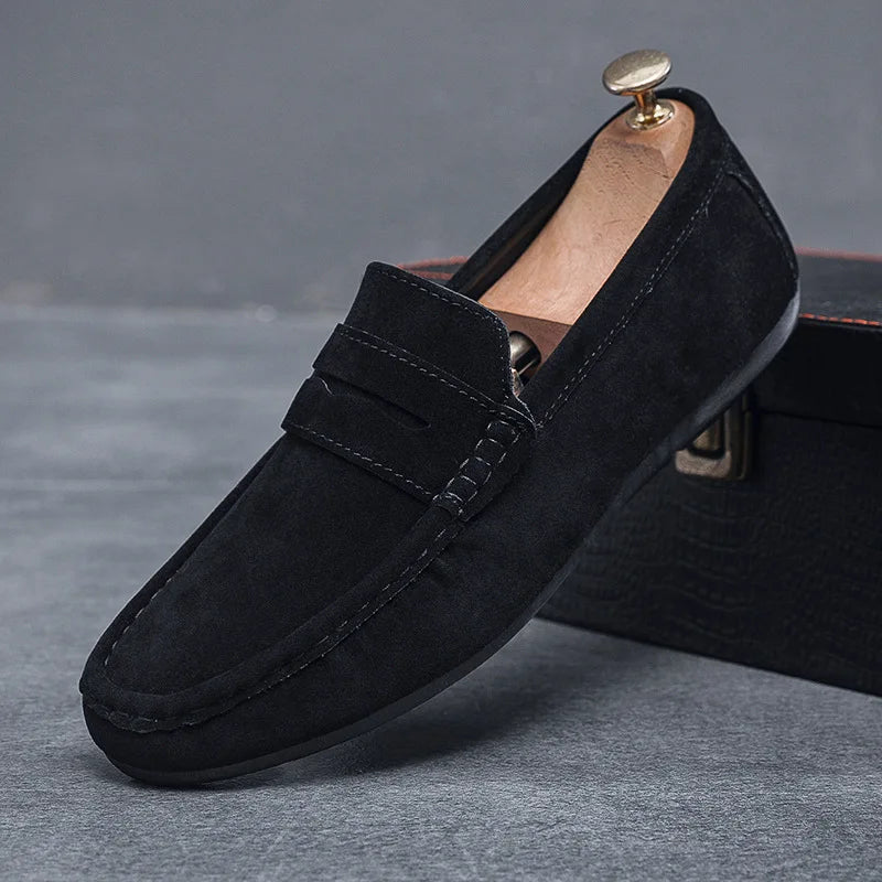 Men's Classic Slip-On Loafers for Comfort and Style