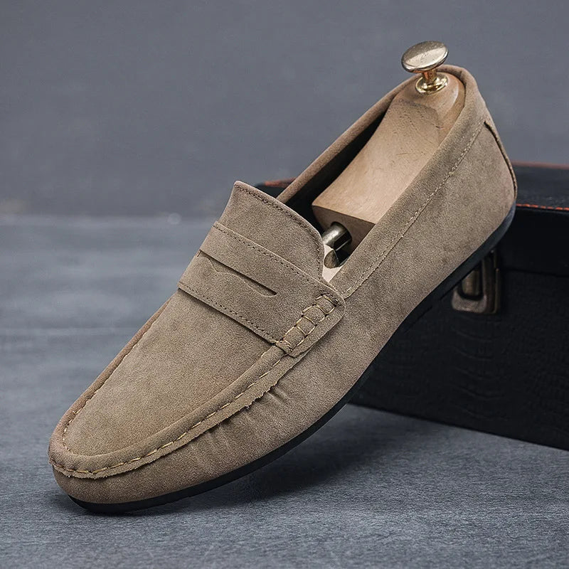 Men's Classic Slip-On Loafers for Comfort and Style