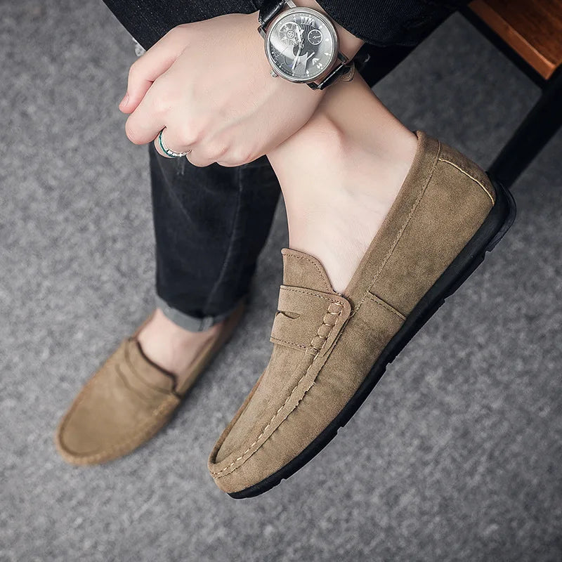 Men's Classic Slip-On Loafers for Comfort and Style
