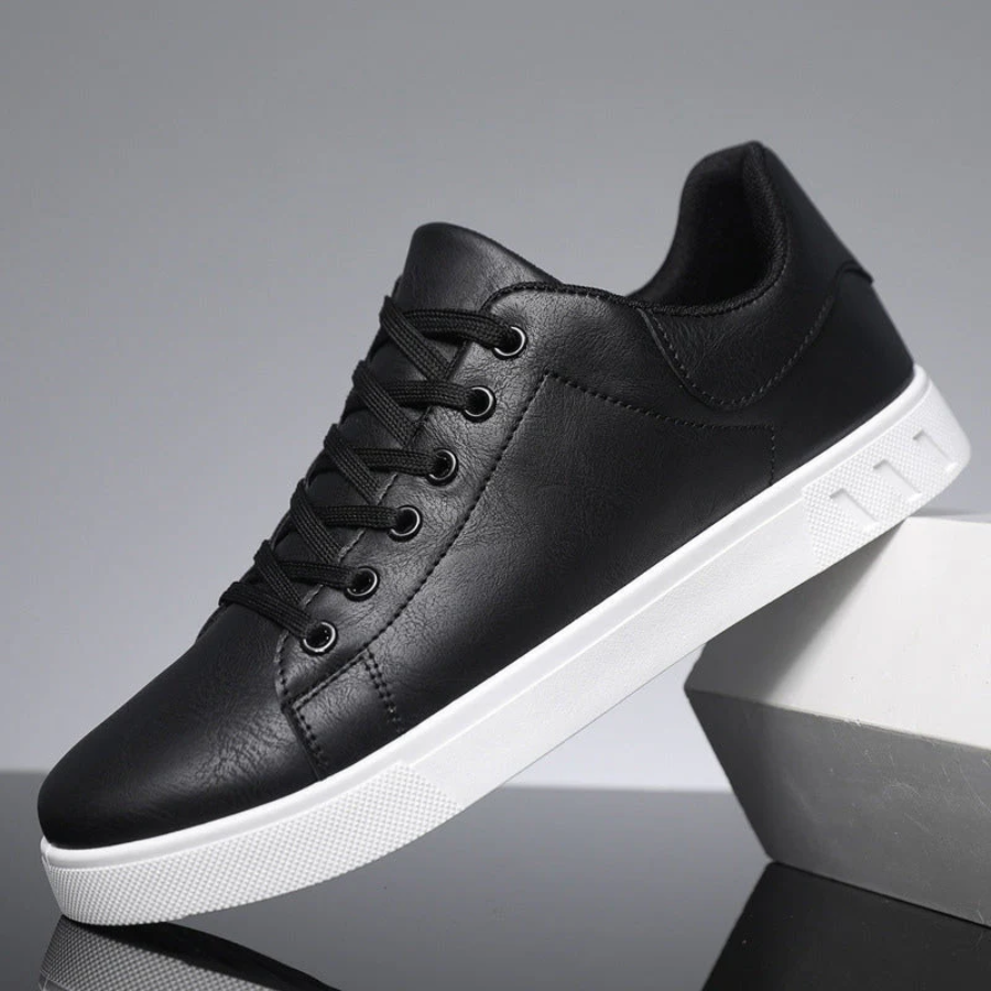 Men's Low Top Lace-Up Sneakers for Everyday Comfort