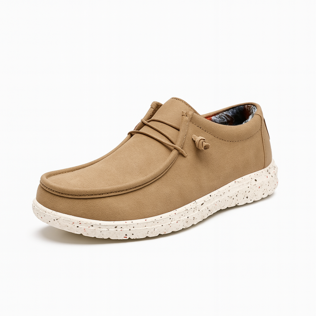 Men's Slip-On Loafers with Plush Upper and Featherlight Cushioning