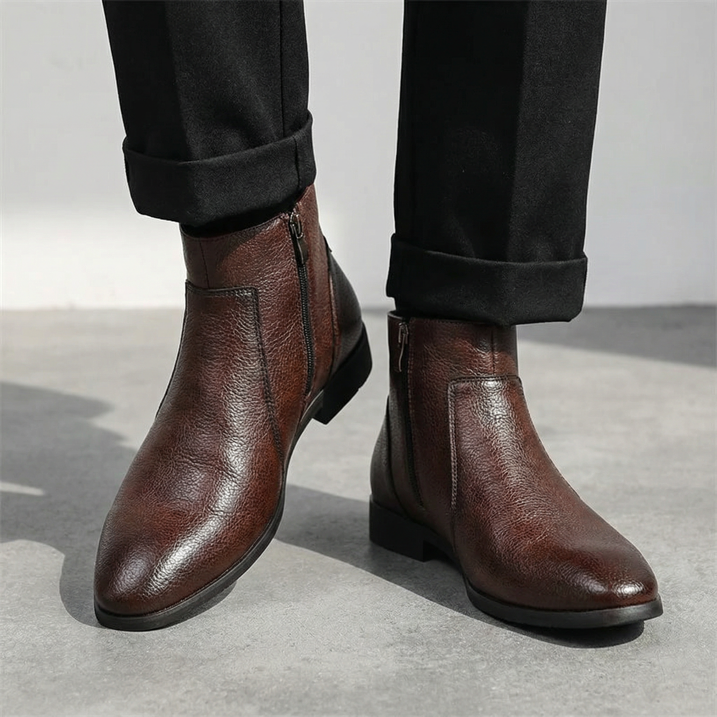 Men's Full-Grain Leather Everyday Boots