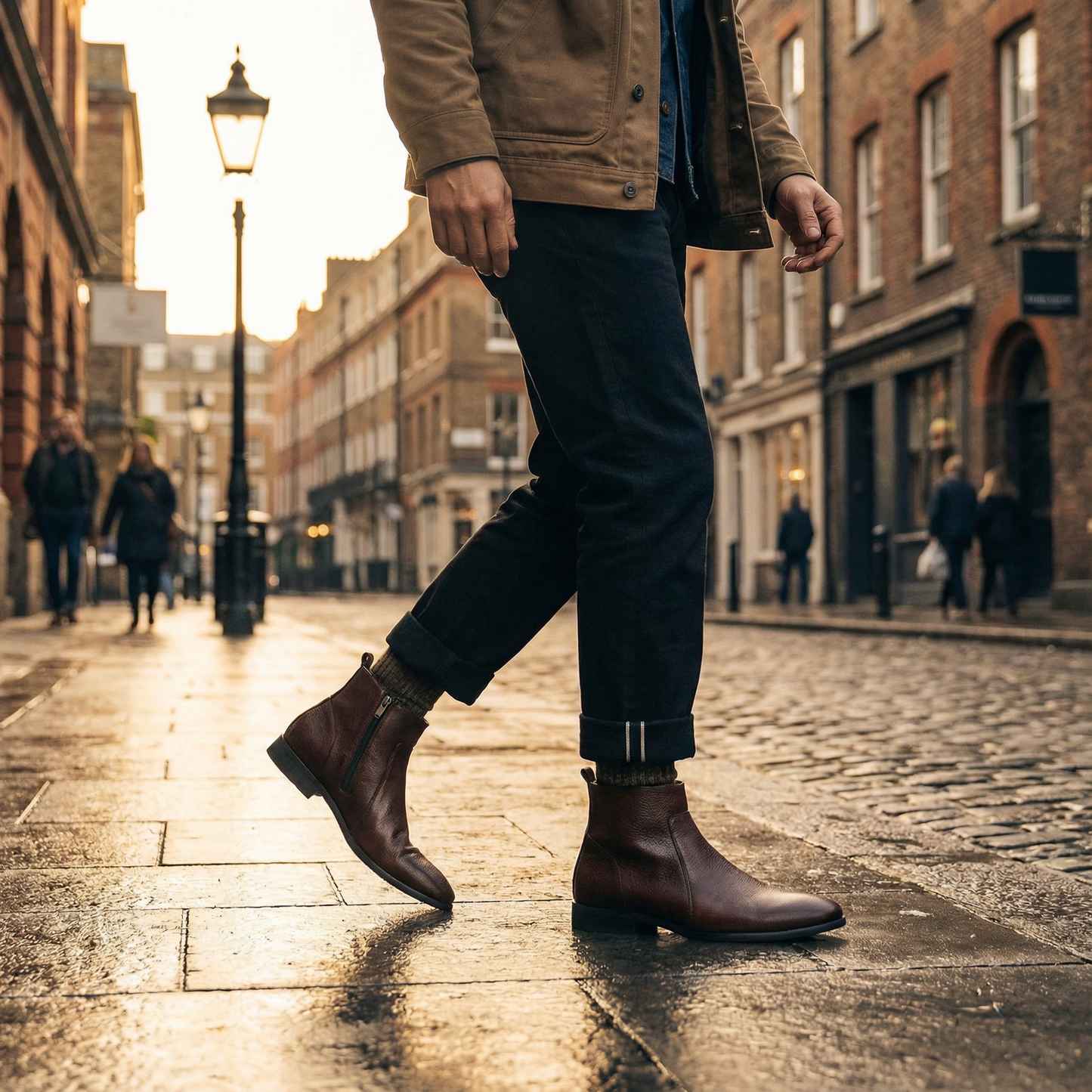 Men's Full-Grain Leather Everyday Boots