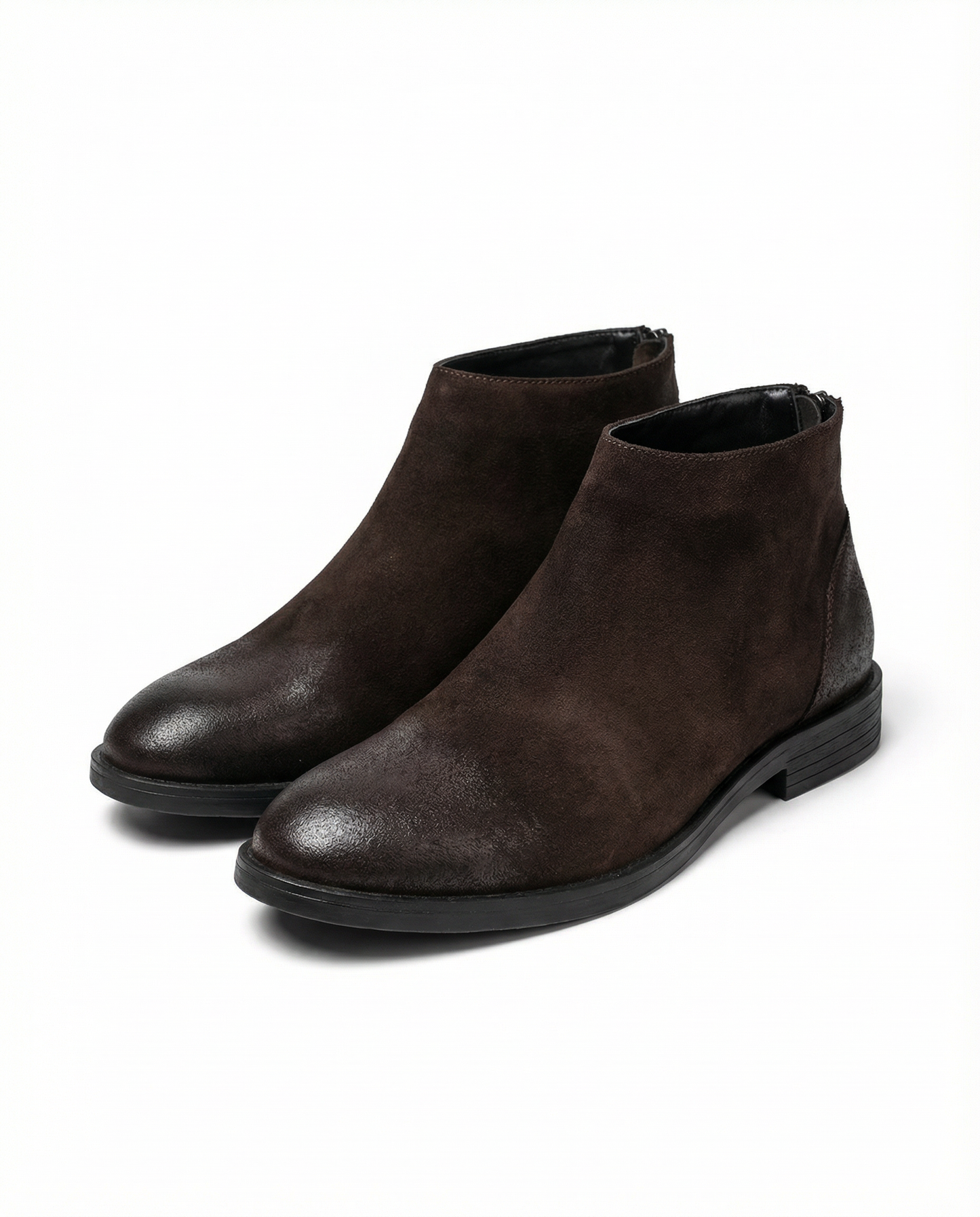 Men's Premium Leather Ankle Boots for All-Day Comfort