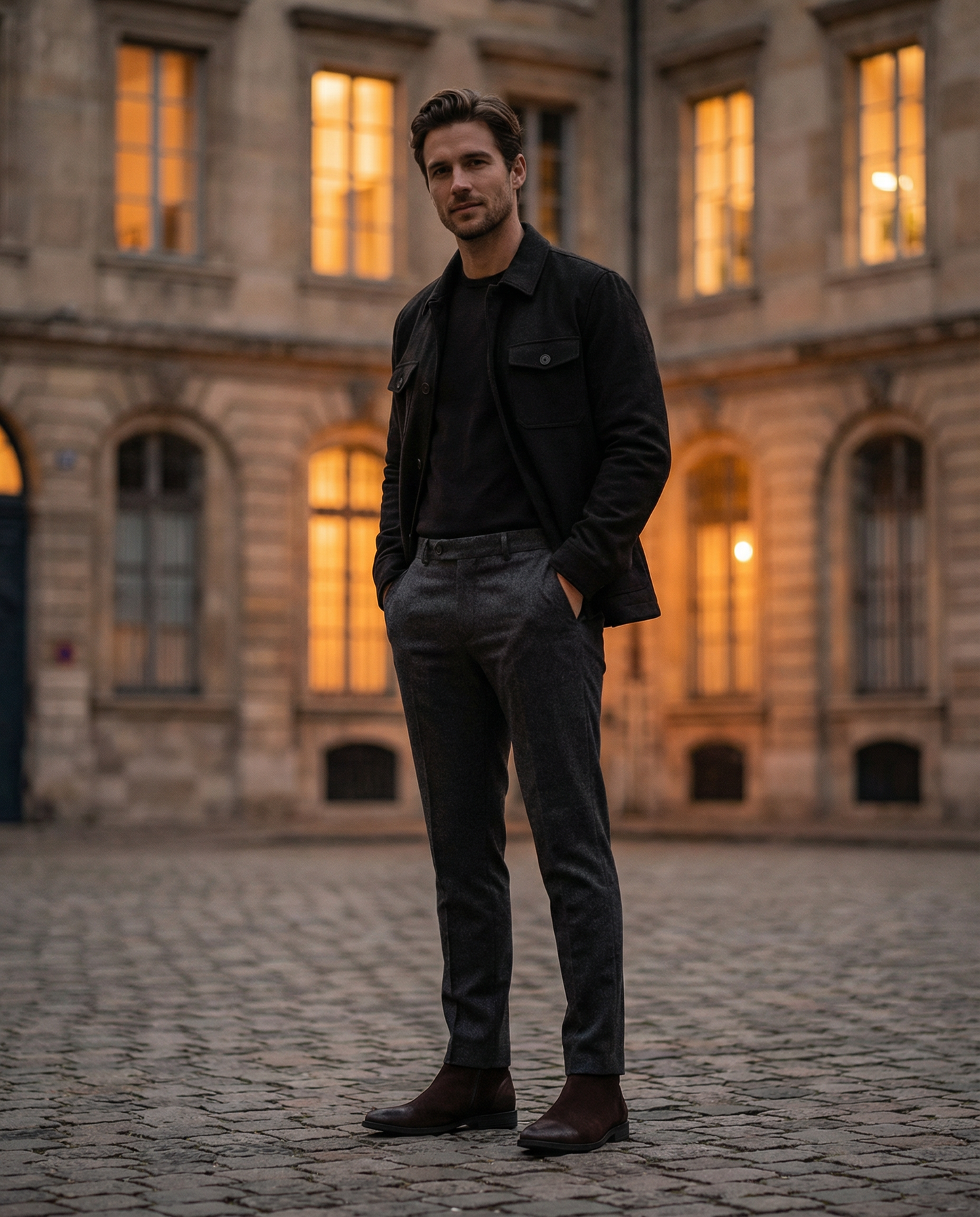 Men's Premium Leather Ankle Boots for All-Day Comfort