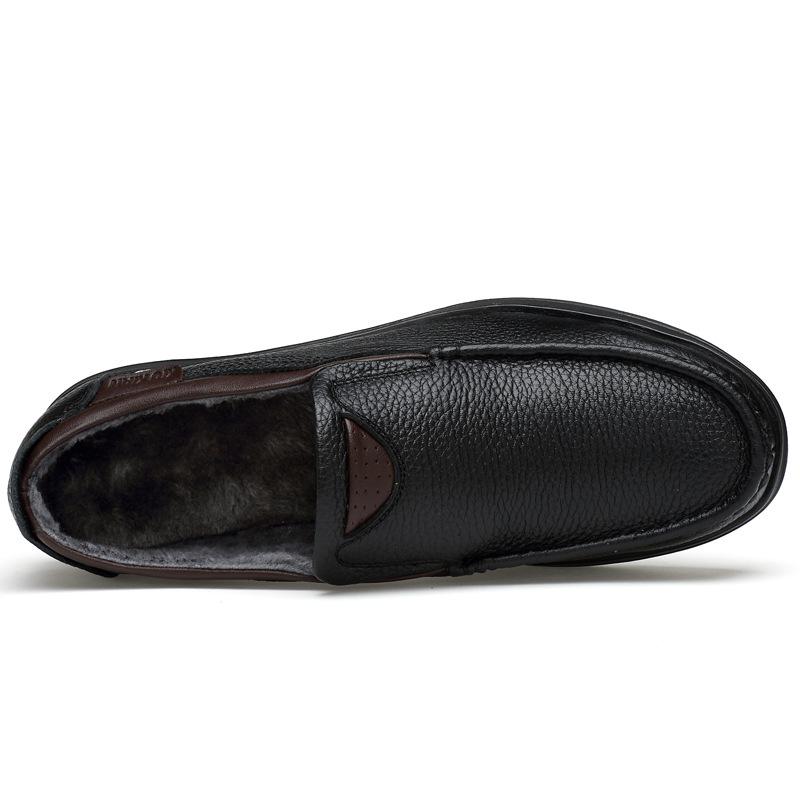 Men's Casual Slip-On Loafers with Rubber Outsole