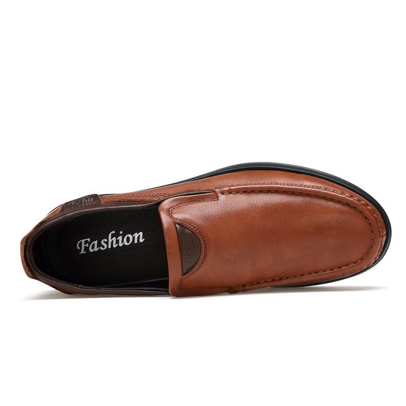 Men's Casual Slip-On Loafers with Rubber Outsole