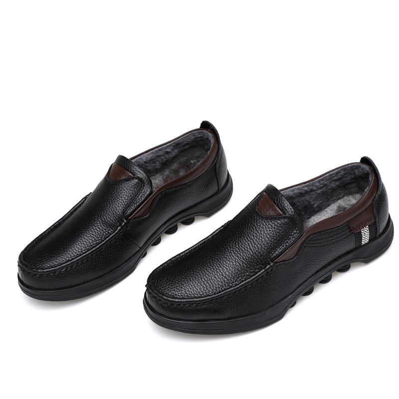 Men's Casual Slip-On Loafers with Rubber Outsole