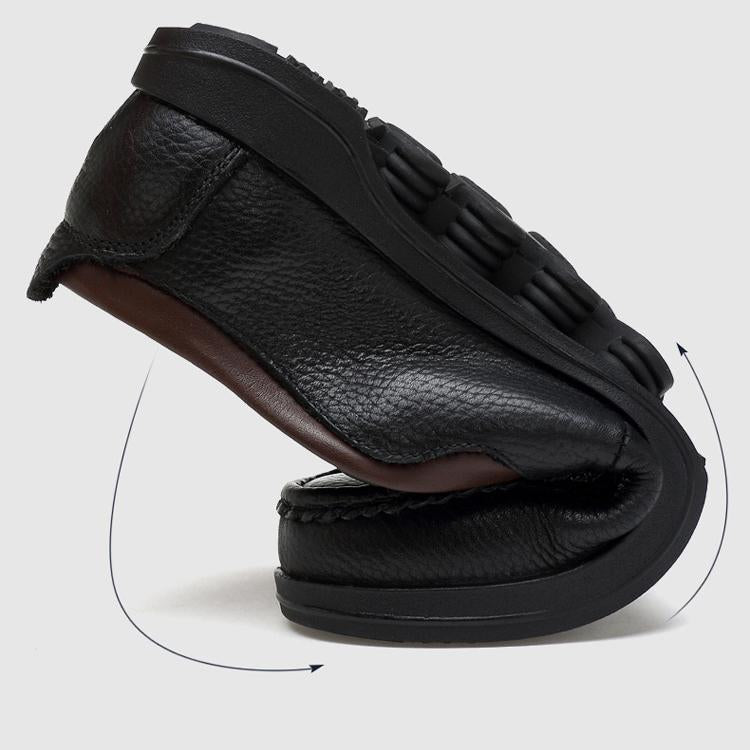 Men's Casual Slip-On Loafers with Rubber Outsole