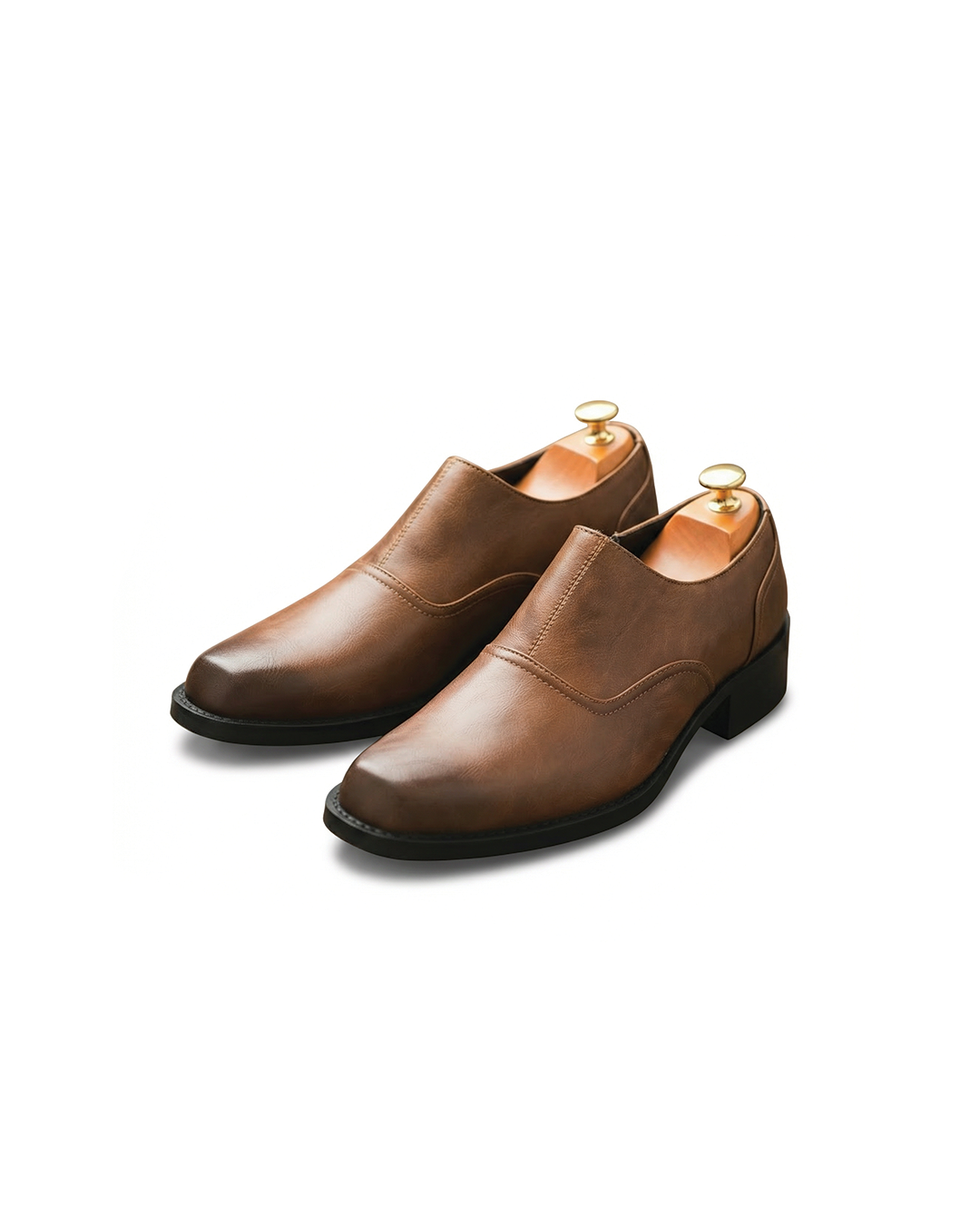 Men's Full-Grain Leather Work Boots - Durable & Comfortable