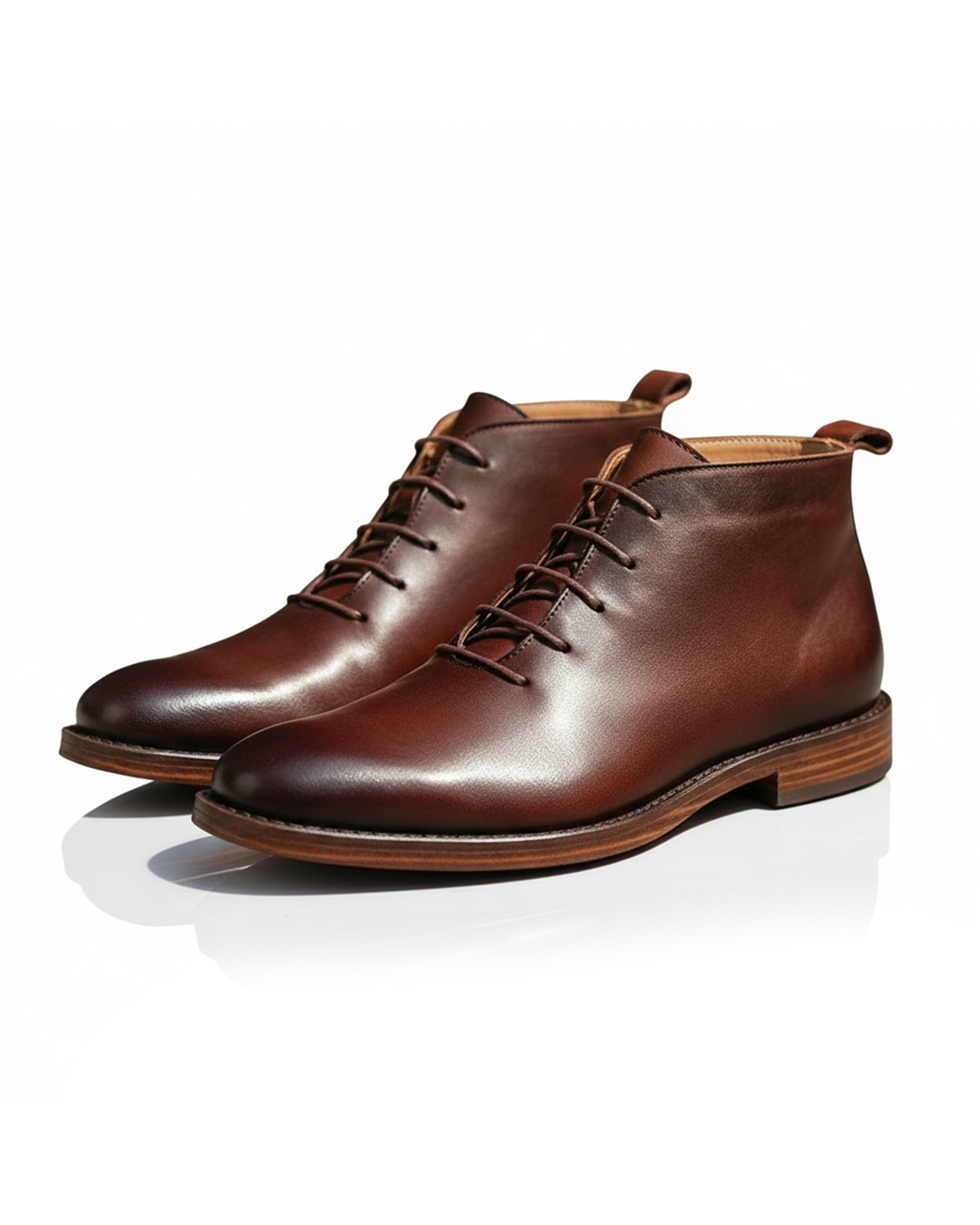 Men's Premium Full-Grain Leather Ankle Boots