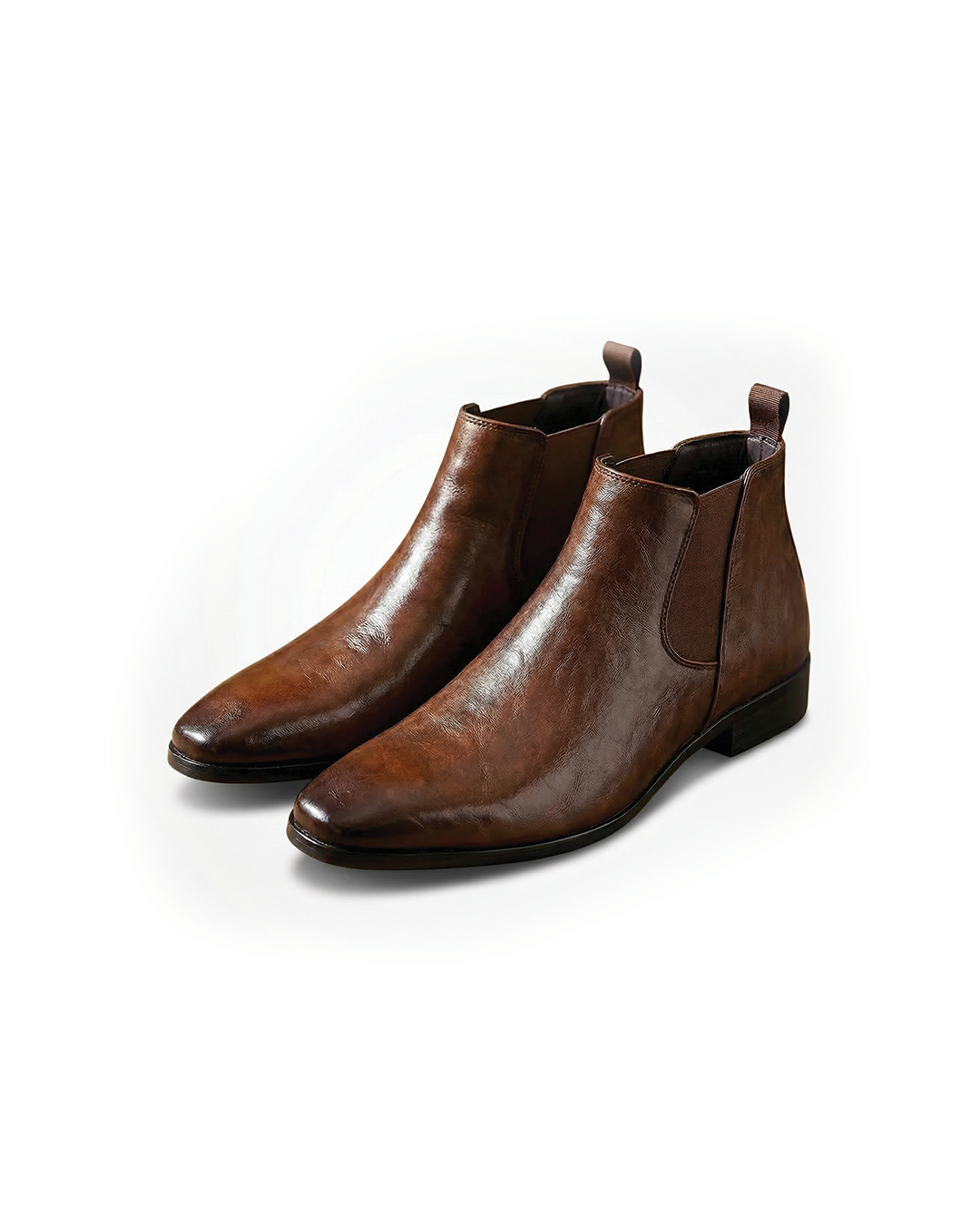 Men's Premium Full-Grain Chelsea Boots - Slip-On Urban Style